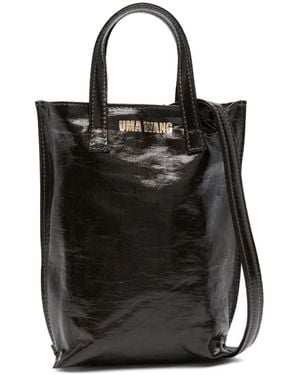 Uma Wang Kleine Case Tote Bag - Schwarz