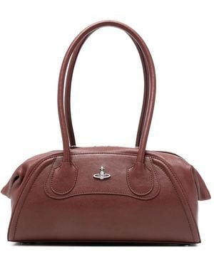 Vivienne Westwood Small Shirley Tote Bag - Purple