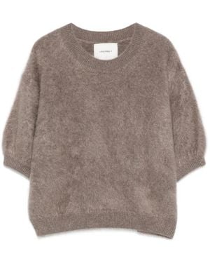 Lisa Yang Crew-Neck Top - Natural