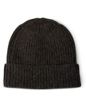EMERSON RENALDI Gerippte Beanie - Schwarz