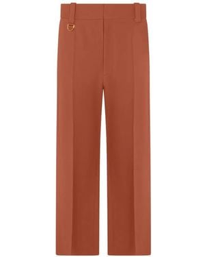 Chloé Bootcut Flared Pants - Brown