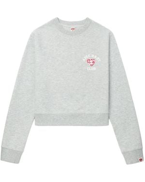 A Bathing Ape Logo Crew-Neck Jumper - White