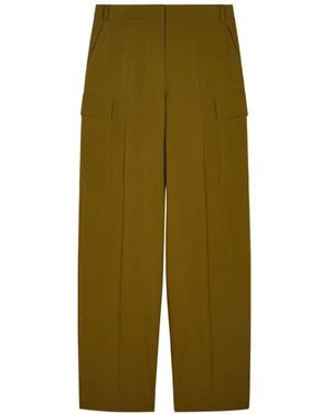 Patrizia Pepe Long Palazzo Trousers - Green