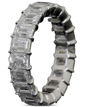 Jewels Aficionado 14K Eternity Diamond Ring - Black