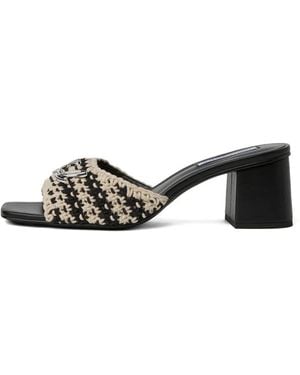 KARL LAGERFELD Plaza Ii Crochet Sandals - White