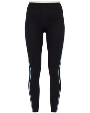 P.E Nation Radar Side-Stripe Leggings - Black