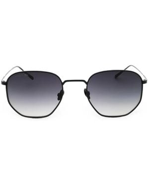 Lacoste Geometric-Frame Sunglasses - Blue
