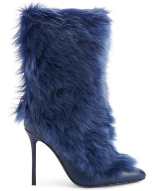 Giuseppe Zanotti Micole Stiefel 105Mm - Blau