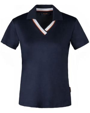 Moorer Esker Poloshirt - Blauw