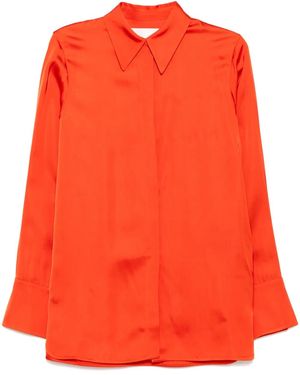 Jil Sander Chemise À Manches Longues - Orange