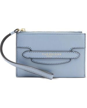 The Bridge Cartera Con Logo Estampado - Azul