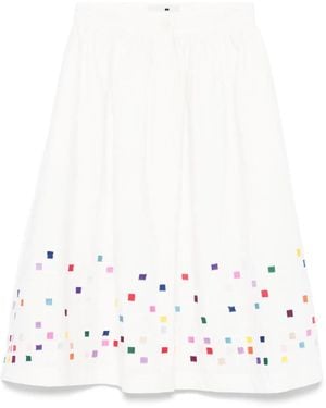 Mii Mona Maxikleid - Weiß
