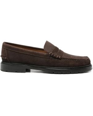 Sebago Suede Loafers - White