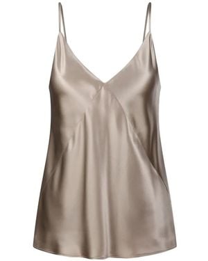 Max Mara Pianoforte Neutrals Tops - Brown
