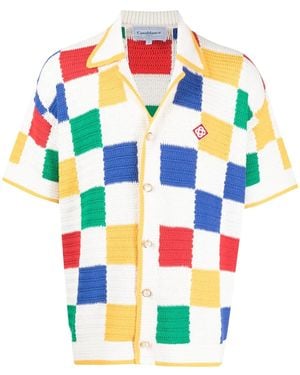 CASABLANCA Camicia Plissettata - Bianco