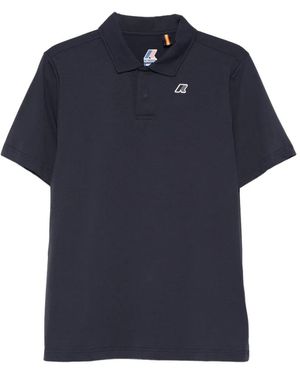 K-Way Polo Decouvrir À Logo - Blue