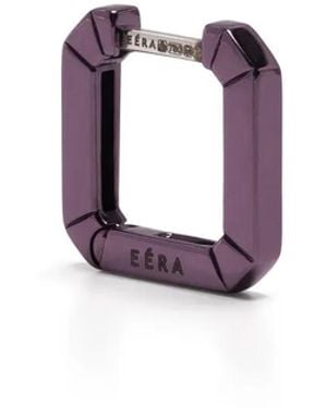 Eera Pendiente De Aro Candy Mini En Oro Amarillo De 18Kt - Morado