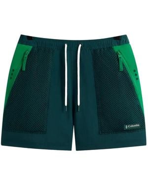Kith Wind Running Shorts - Green