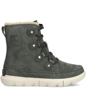 Sorel Botas con tacón grueso - Negro