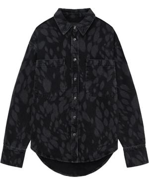 Anine Bing Samy Shirt - Blue