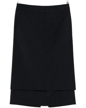 Tibi Mier Convertible Skirt - Black