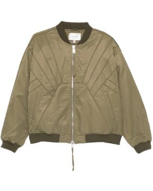 Gestuz Gzaurora Quilted Zip Jacket - Green