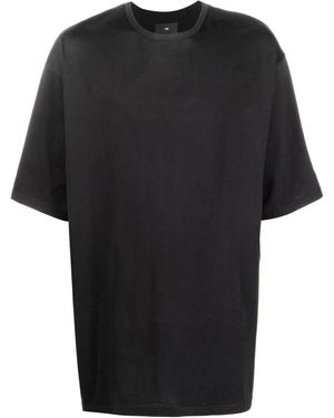Y-3 ラウンドネック Tシャツ - ブラック