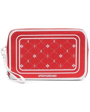 Sprayground Modus Operandi Toiletry Bag - Red