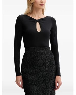 Guess Joey Knotted Top - Black