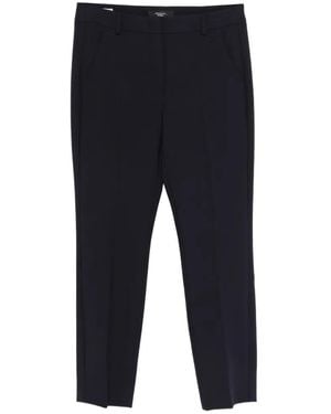 Weekend by Maxmara Wkdrana Tailored Trousers - Blue
