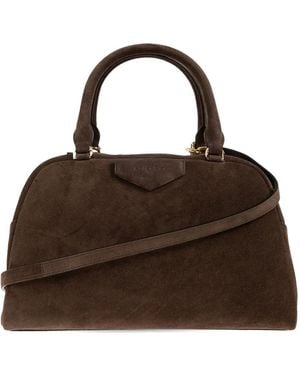 Givenchy Antigona Suede Tote Bag - Brown