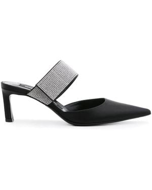Sergio Rossi Mules 60Mm - Weiß