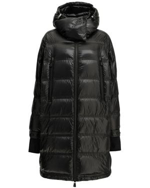 Moncler Rochelairs Quilted Hooded Coat - Black