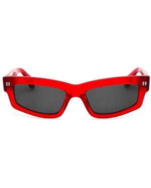Off-White c/o Virgil Abloh Miramar Sunglasses - Red