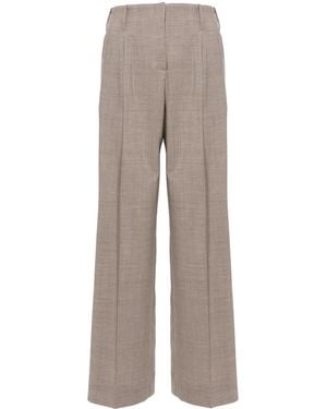 P.A.R.O.S.H. Hose Mit Bundfalten - Grau