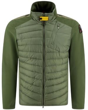Parajumpers Quilted Panel Jacket - Green