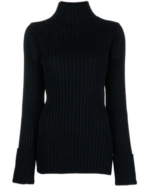 Philosophy Di Lorenzo Serafini Top con cuello vuelto y abertura lateral - Negro
