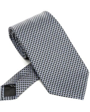 Tom Ford Patterned Tie - Blue
