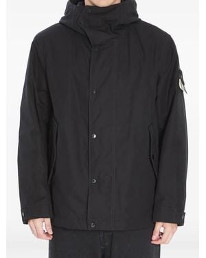 Stone Island Ghost Piece Short Parka - Black