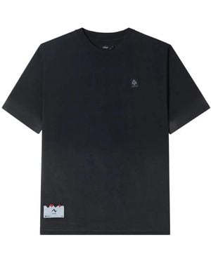 Izzue Spade-Patch T-Shirt - Black