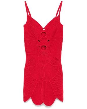 Cult Gaia Abito Corto Marlow - Rosso