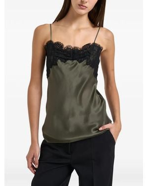 IRO Natron Lace-Trim Camisole - Black