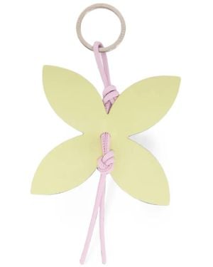 Jil Sander Snowdrop Charm Keyring - Yellow