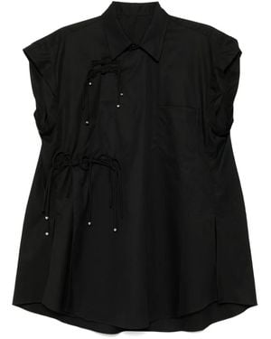 JNBY Mouwloos Shirt - Zwart