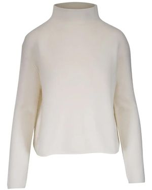 Lisa Yang Funnel Neck Jumper - White
