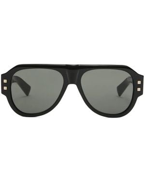 Balmain Pilot-Frame Sunglasses - Black