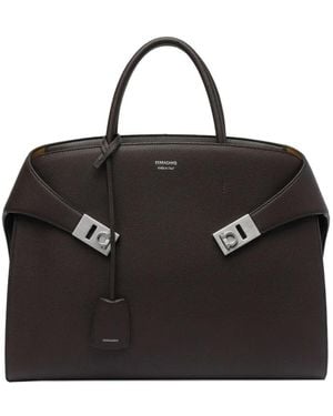 Ferragamo Borsa Tote Hug - Nero