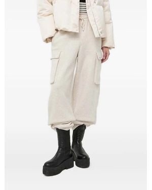 Miss Sixty Joggers Con Tasche Cargo - Bianco