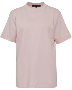 Sofie D'Hoore Short-Sleeve Cotton T-Shirt - Pink