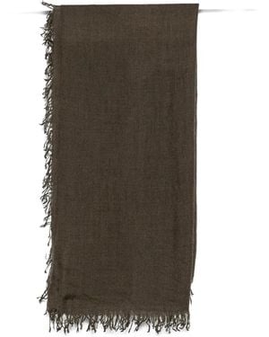 Faliero Sarti Fringed Scarf - Green
